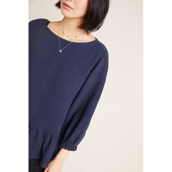 Anthropologie | NWT Mikayla Peplum Top - Picture 2 of 14